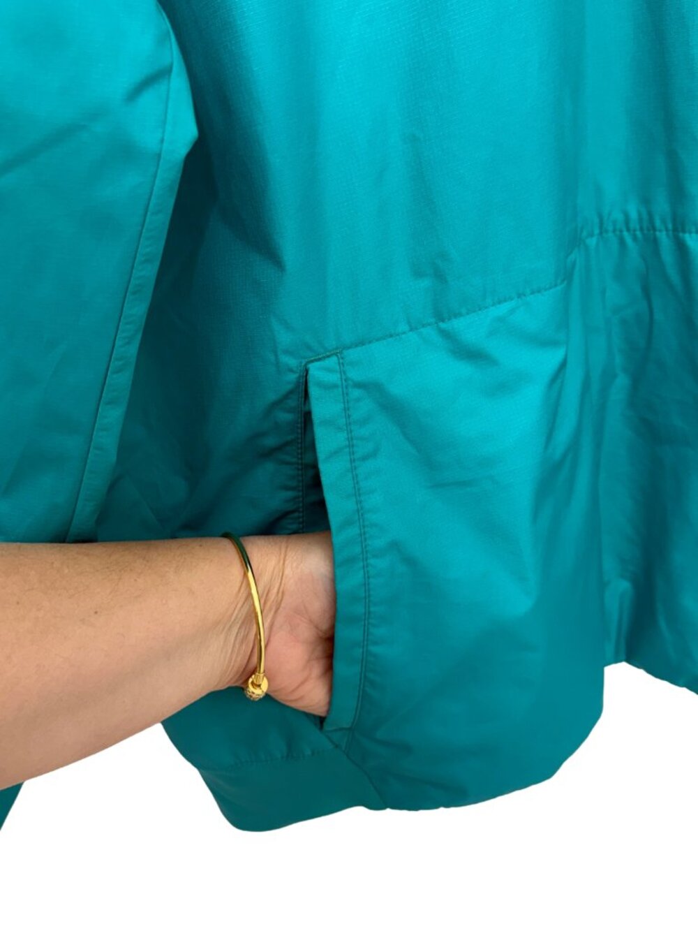 MIAMI DOLPHINS NIKE NFL 3/4 ZIP LONG SLEEVE WINDBREAKER W/ POCKETS MEN'S SIZE L - Picture 6 of 9